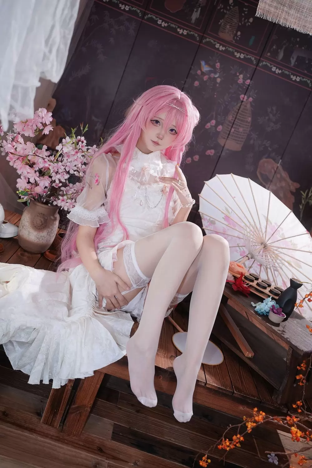 图片[3]-No.038 – Nikke胜利女神 桃乐丝旗袍 [12P]-coswz-cos王者
