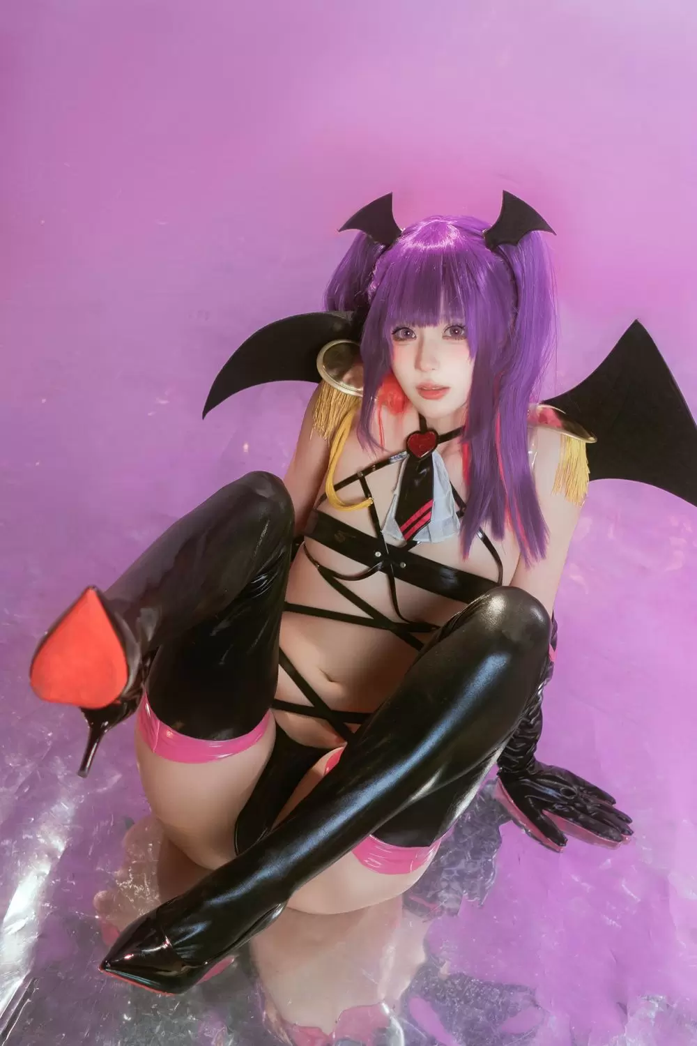 图片[2]-No.041 – 2.5次元的诱惑 米莉艾拉魅魔 [5P]-coswz-cos王者