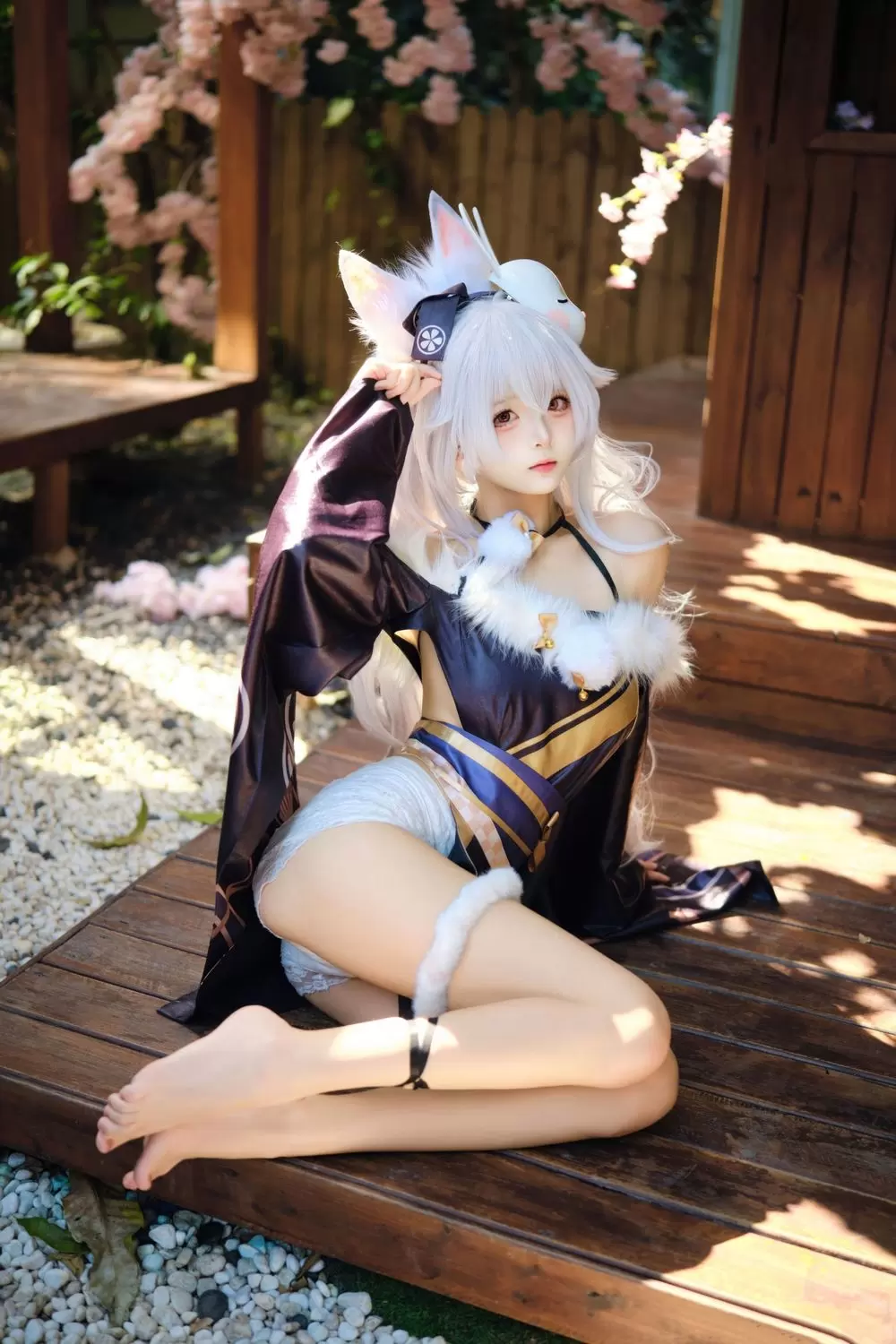 图片[4]-No.049 – 碧蓝航线 拉菲II·兔兔城主的巡游间隙 [60P]-coswz-cos王者