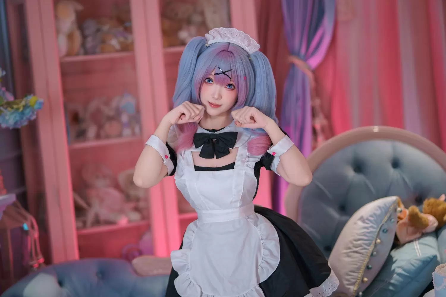 图片[3]-No.083 – 初音未来 兔子洞 女仆 [83P 10V]-coswz-cos王者