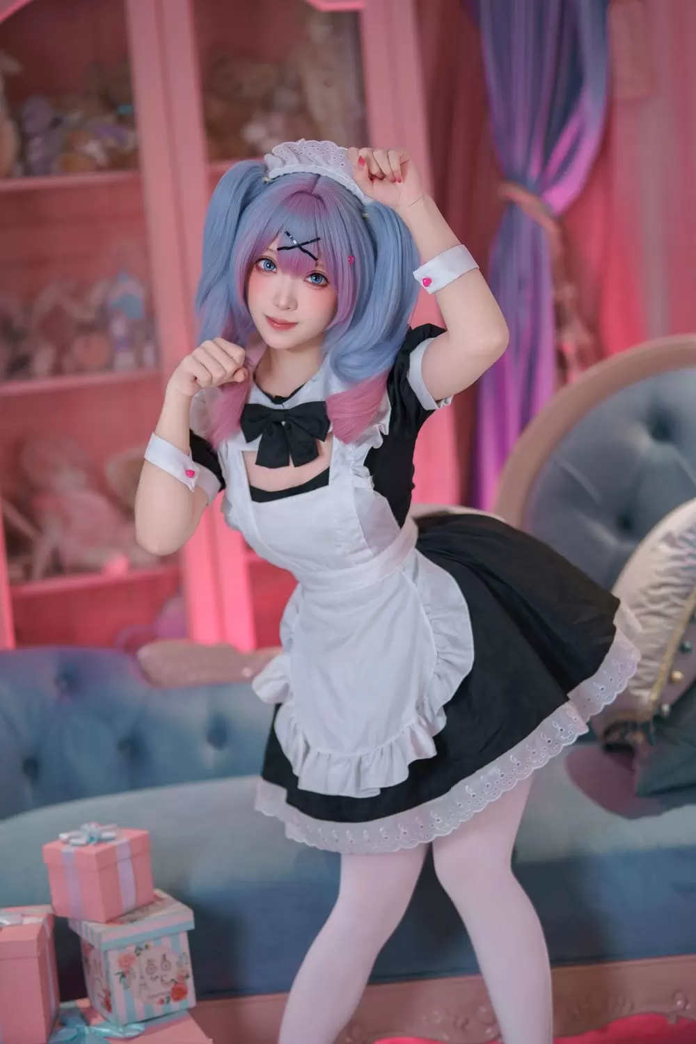 图片[4]-No.083 – 初音未来 兔子洞 女仆 [83P 10V]-coswz-cos王者