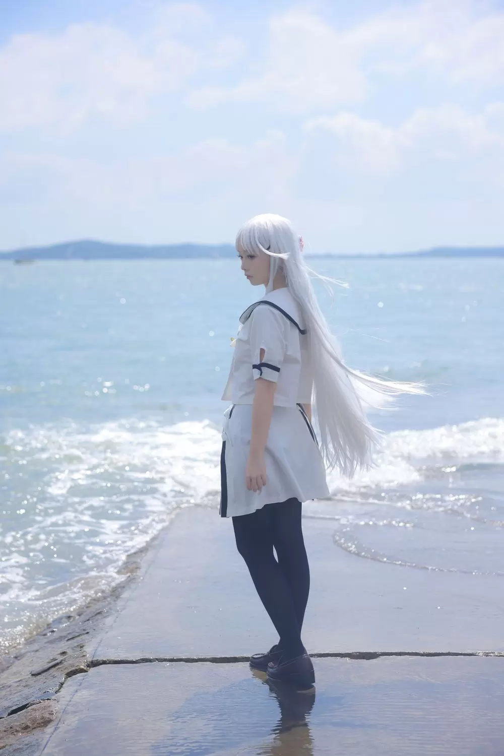 图片[2]-No.165 – Summer Pockets 鸣濑白羽 [15P]-coswz-cos王者
