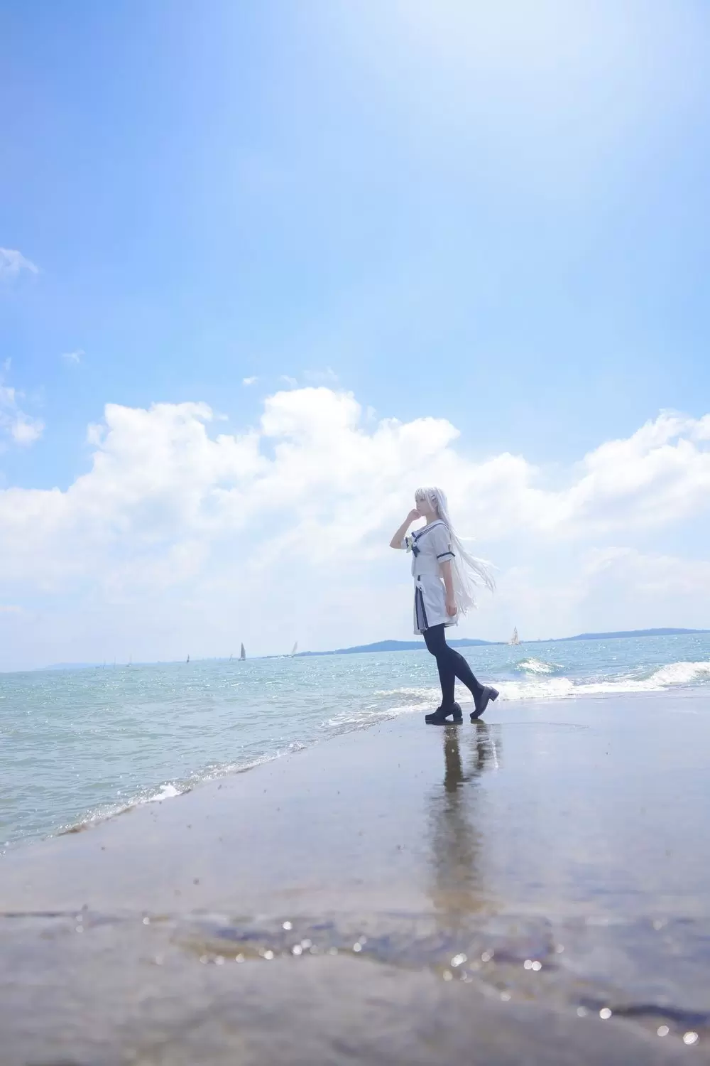 图片[3]-No.165 – Summer Pockets 鸣濑白羽 [15P]-coswz-cos王者