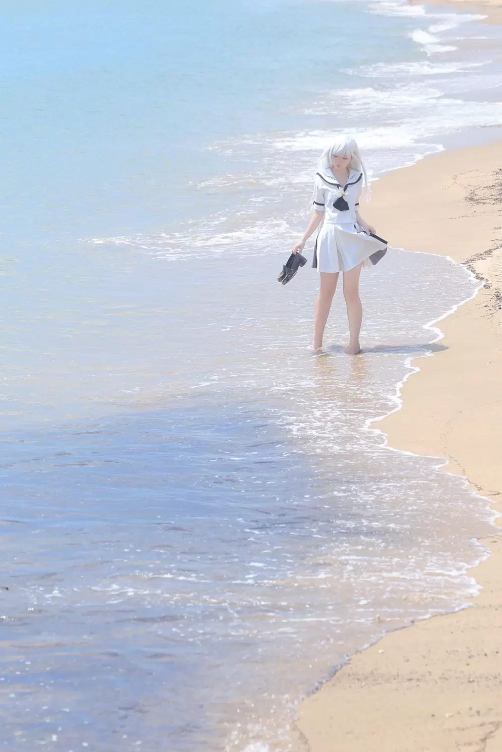 图片[4]-No.165 – Summer Pockets 鸣濑白羽 [15P]-coswz-cos王者