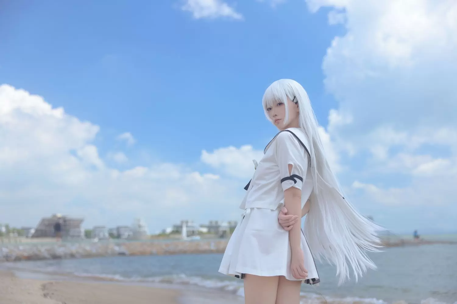 图片[5]-No.165 – Summer Pockets 鸣濑白羽 [15P]-coswz-cos王者