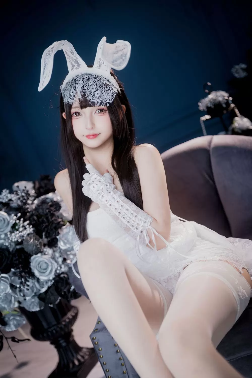 图片[1]-No.228 – 白纱幻梦 [75P 2V]-coswz-cos王者