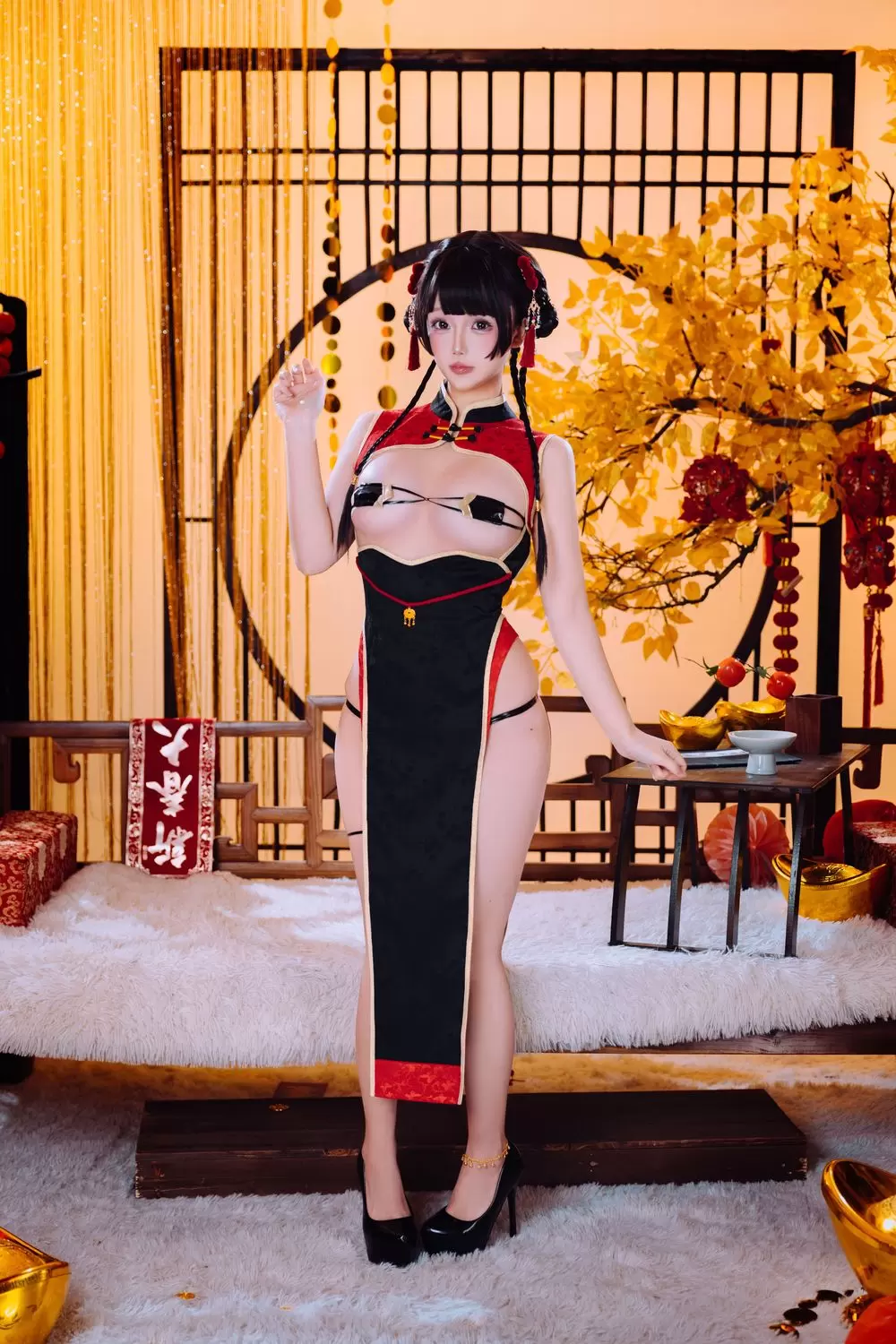 图片[1]-No.242 – 新年限定旗袍 [61P]-coswz-cos王者