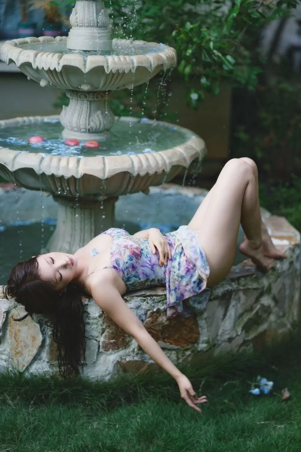 图片[5]-No.403 – 水池碎花裙 [27P]-coswz-cos王者
