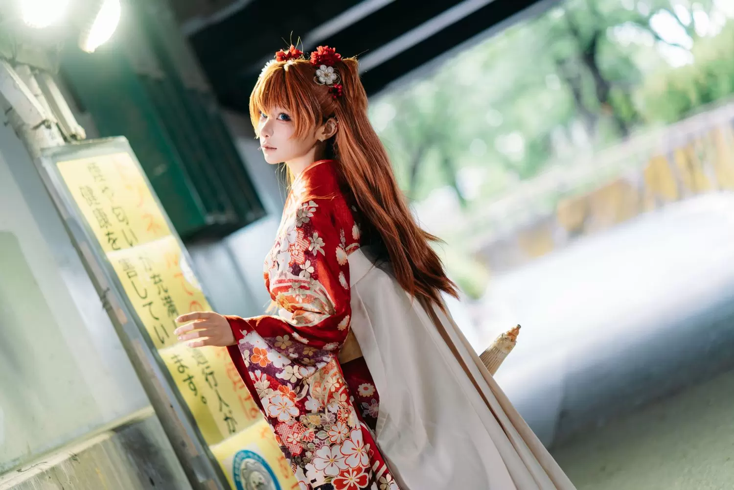 图片[3]-No.404 – EVA 明日香 和服 [30P]-coswz-cos王者