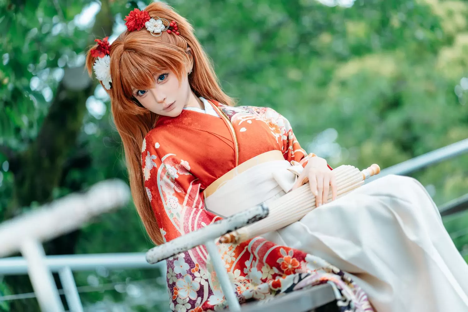 图片[1]-No.404 – EVA 明日香 和服 [30P]-coswz-cos王者