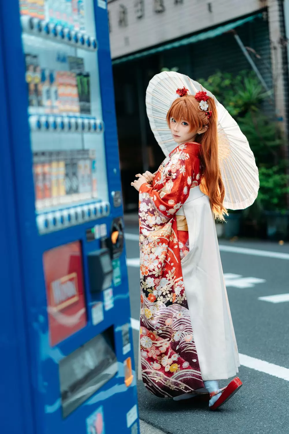 图片[5]-No.404 – EVA 明日香 和服 [30P]-coswz-cos王者