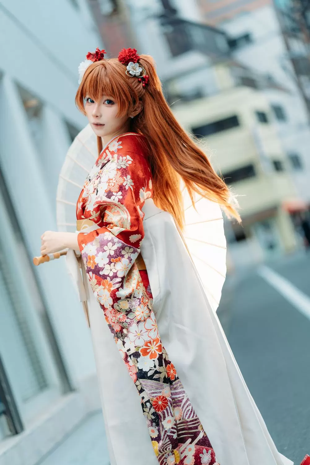 图片[6]-No.404 – EVA 明日香 和服 [30P]-coswz-cos王者