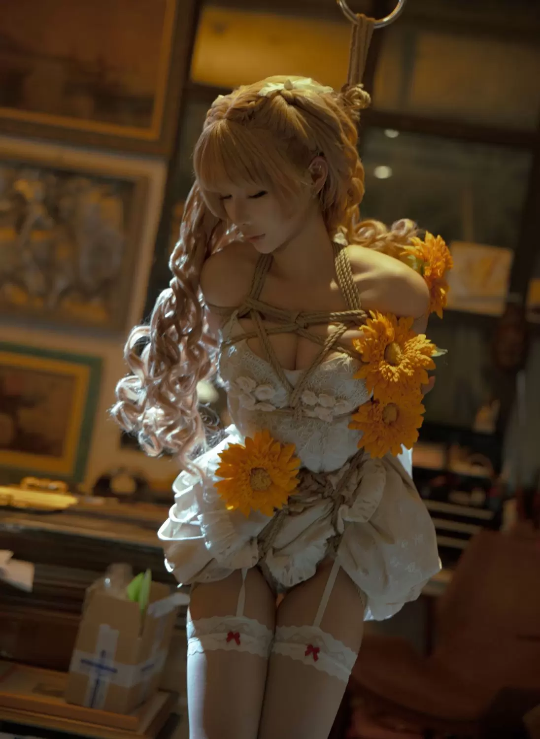 No.405 - 向日葵绳 [17P]-coswz-cos王者