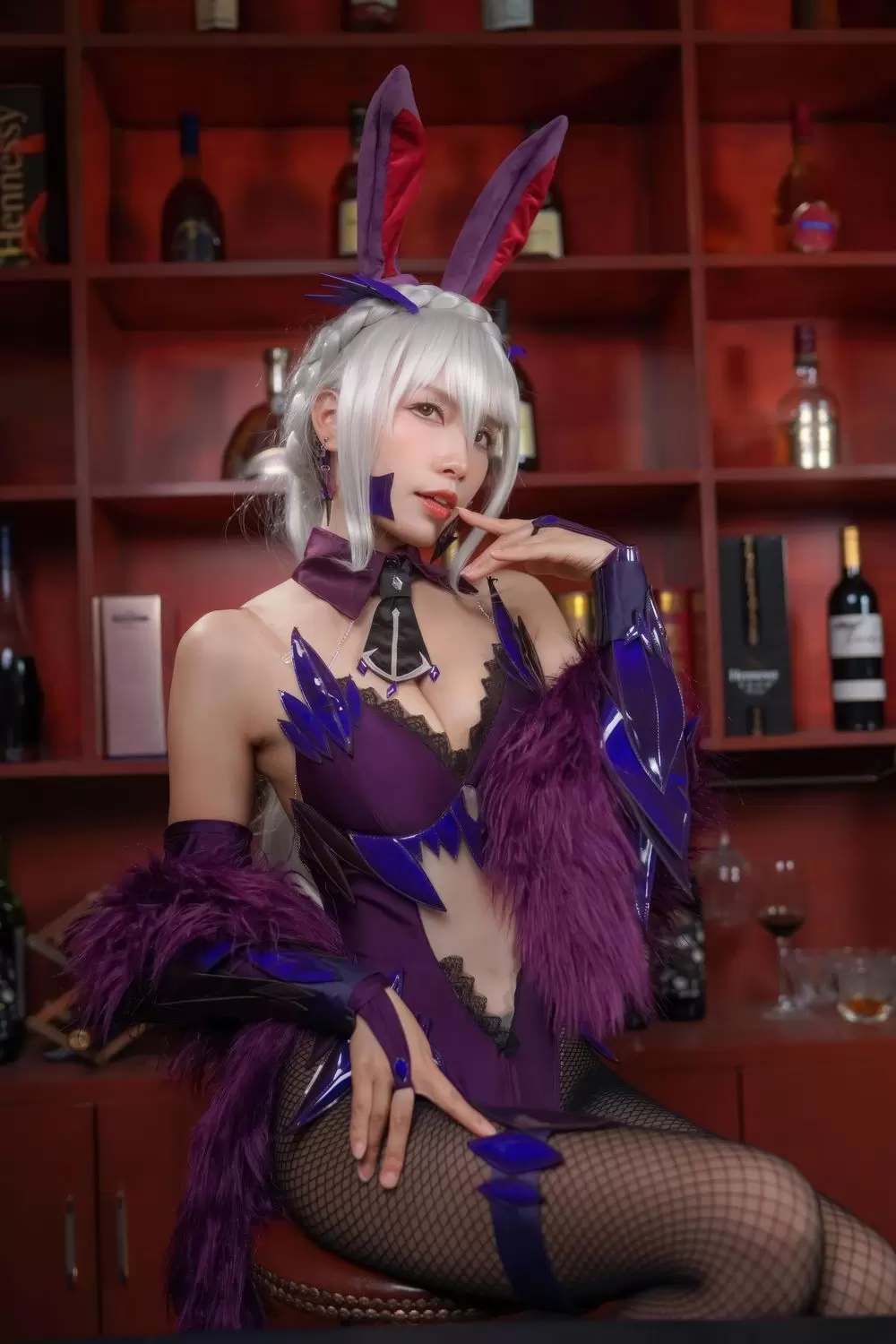 图片[1]-No.016 – FGO 黑枪呆兔女郎 [18P]-coswz-cos王者