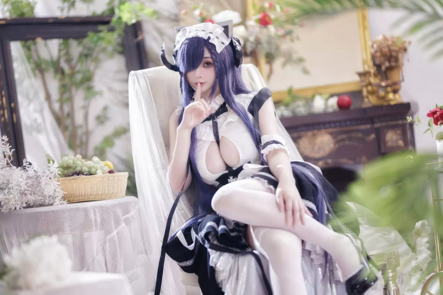 图片[3]-No.019 – 碧蓝航线 奥古斯特女仆 [14P]-coswz-cos王者