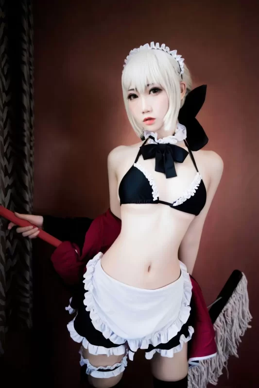 No.060 - FGO 黑呆女仆 [21P]-coswz-cos王者