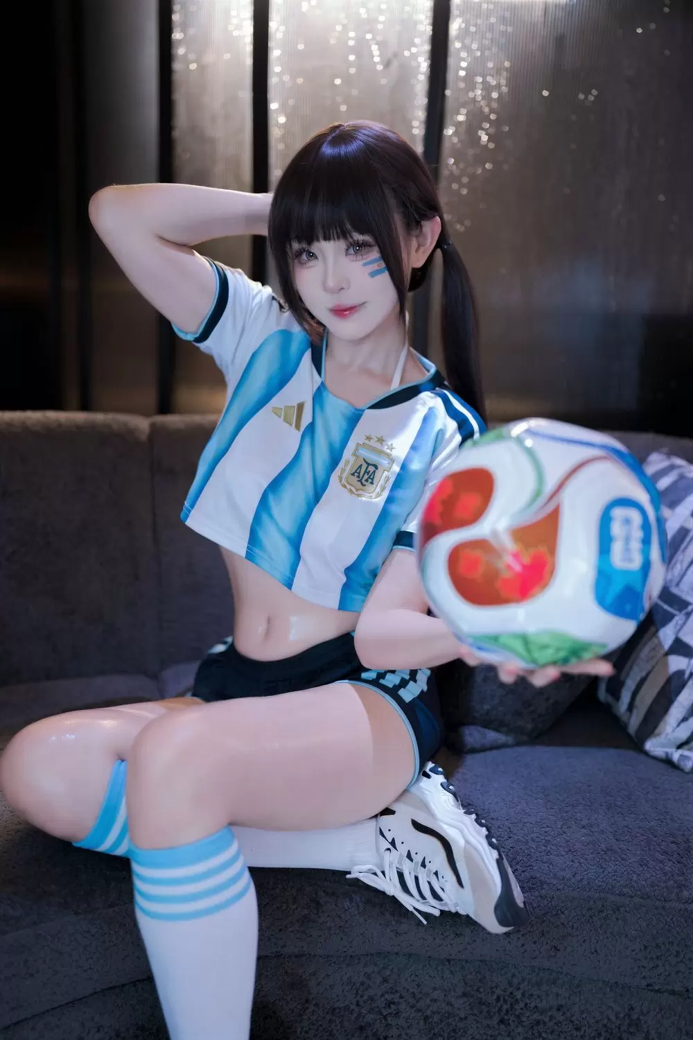 图片[1]-No.097 – 足球宝贝 [41P]-coswz-cos王者