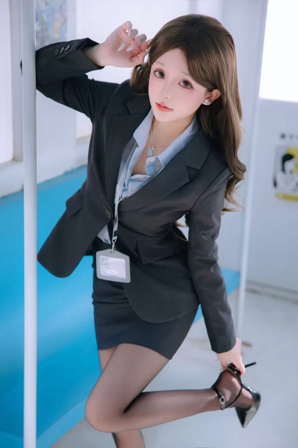 图片[7]-No.244 – 电车上班族 [242P 4V]-coswz-cos王者