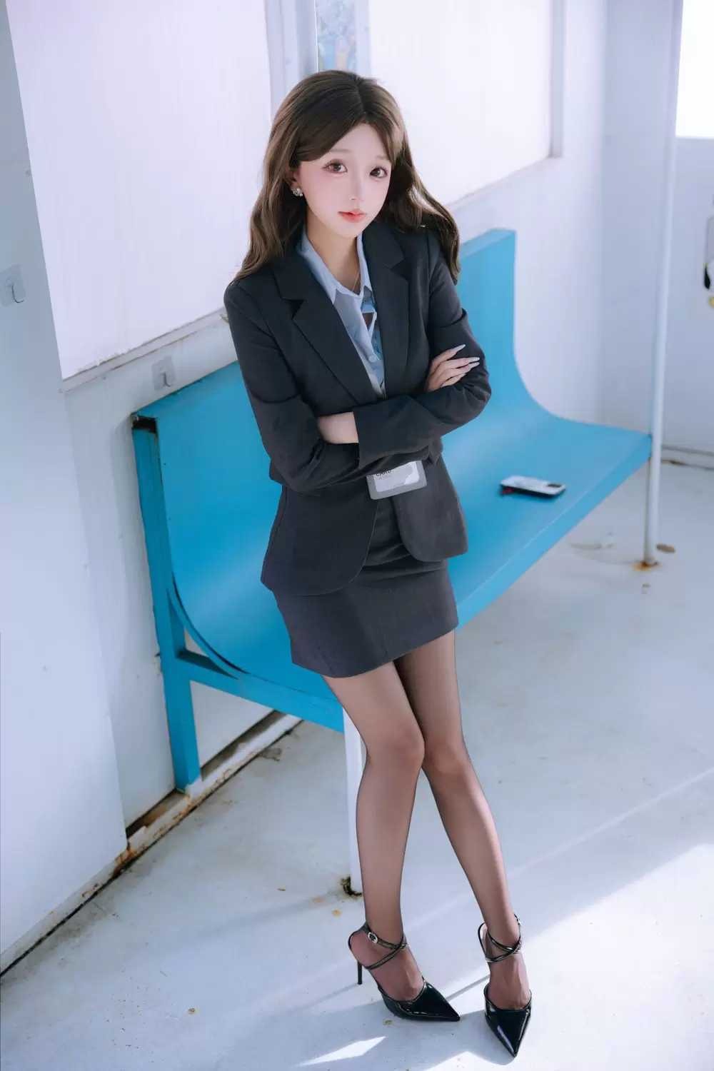 图片[8]-No.244 – 电车上班族 [242P 4V]-coswz-cos王者