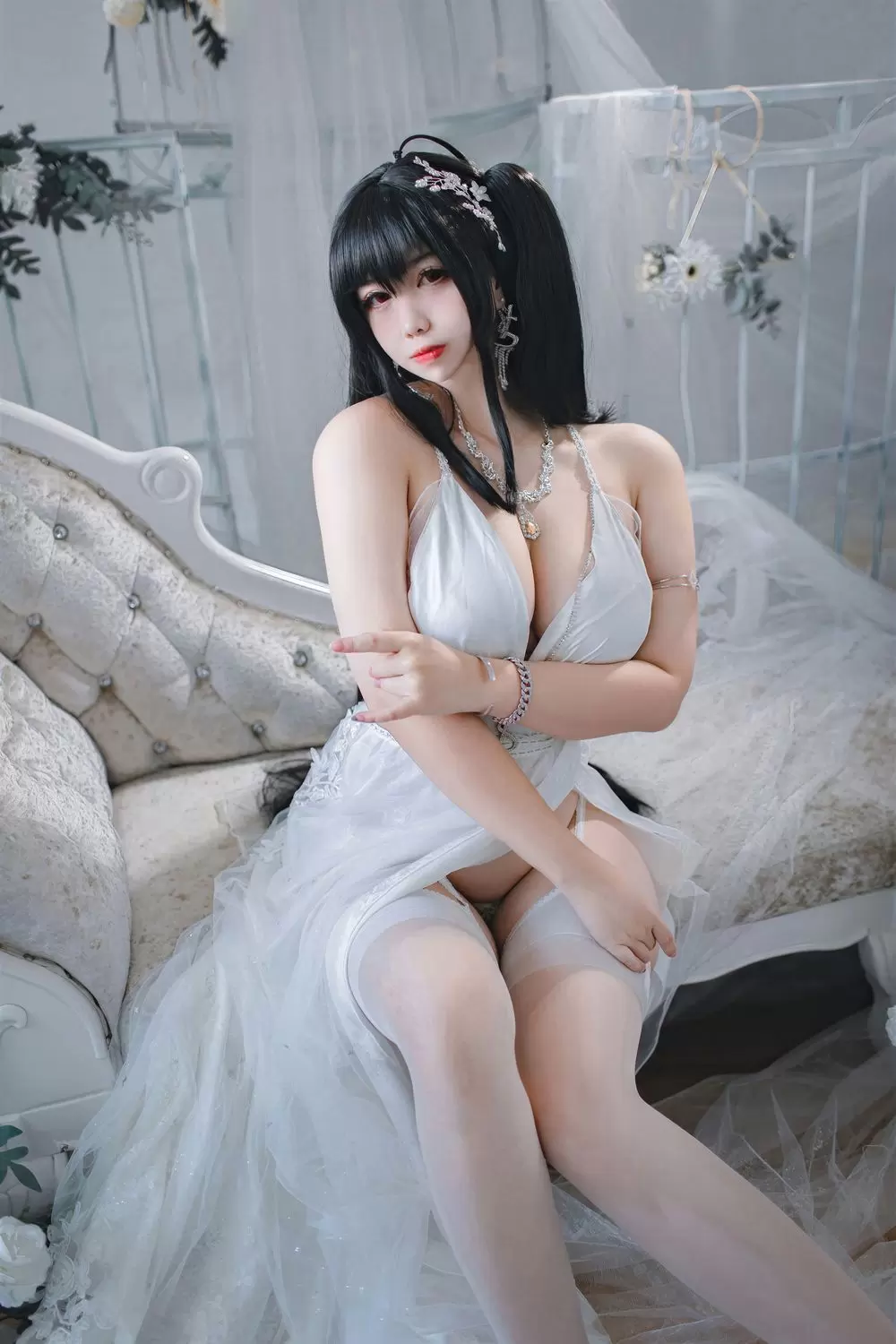 No.013 - 碧蓝航线 大凤 花嫁 [43P]-coswz-cos王者