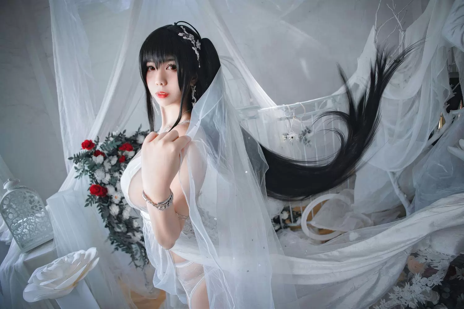 图片[5]-No.013 – 碧蓝航线 大凤 花嫁 [43P]-coswz-cos王者