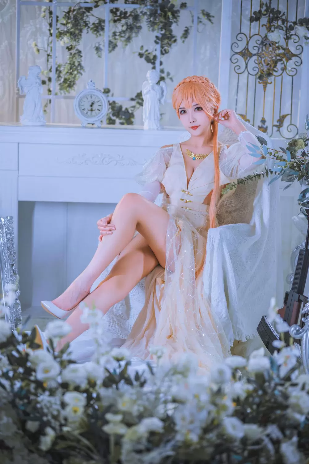 图片[1]-No.030 – 少女前线 OTs14 花嫁 [30P]-coswz-cos王者