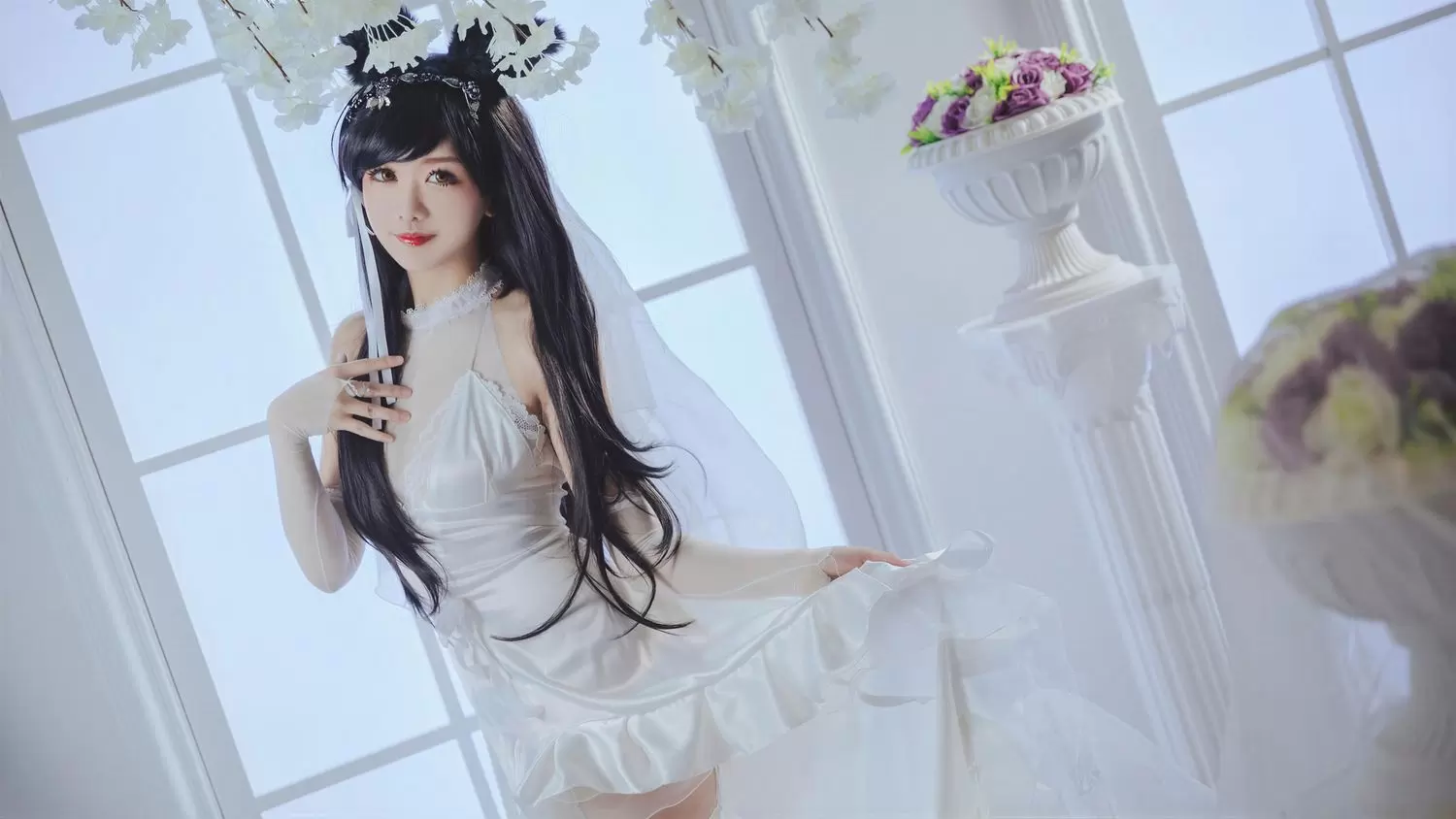图片[2]-No.031 – 碧蓝航线 爱宕 花嫁 [26P]-coswz-cos王者