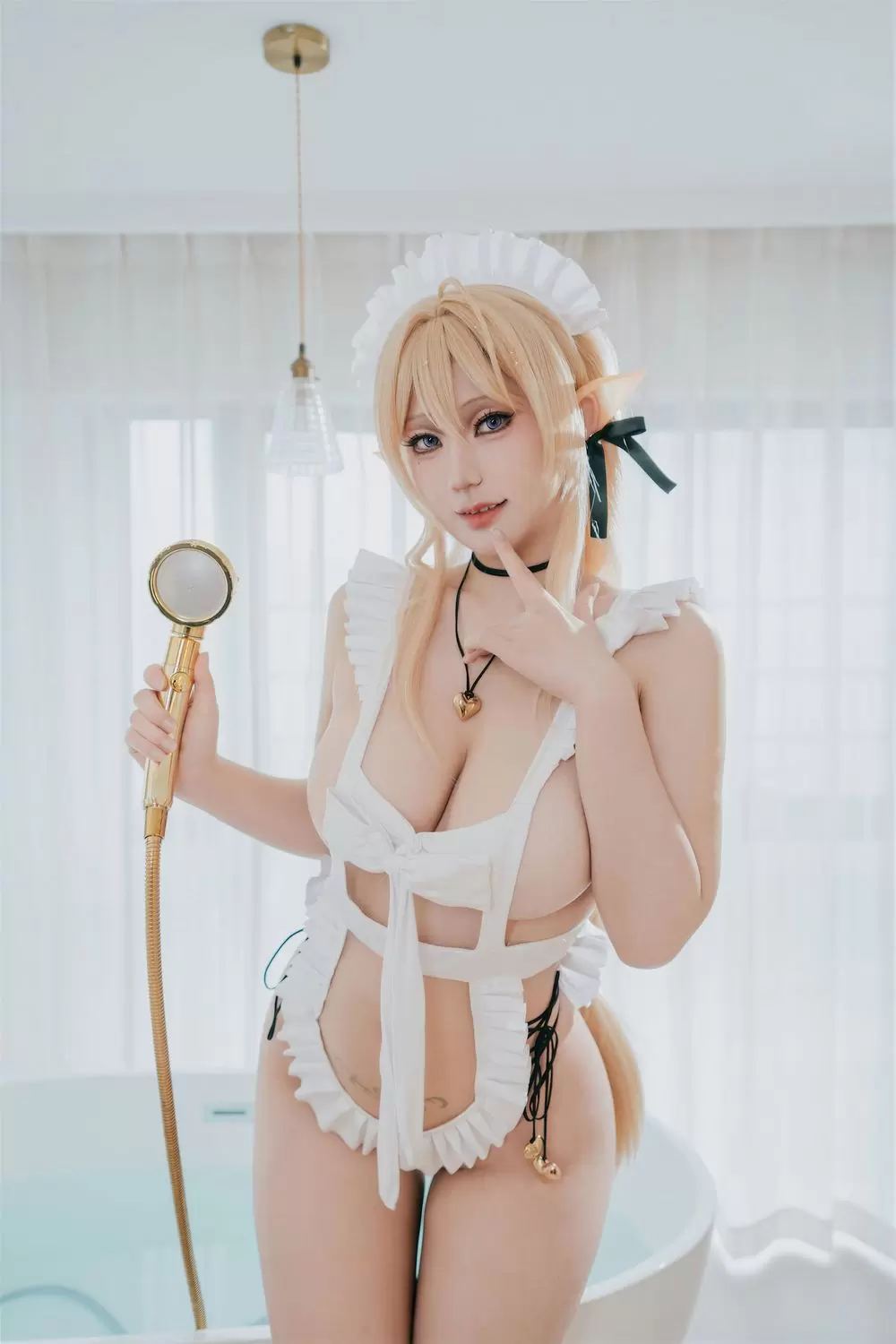 No.076 - 碧蓝航线 金狮 [74P 7V]-coswz-cos王者