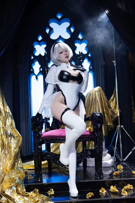 No.097 - 尼尔 2B 碧蓝套装 [71P 1V]-coswz-cos王者