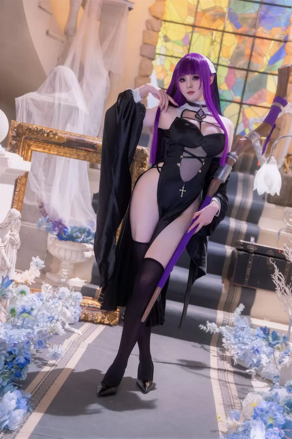 图片[3]-No.108 – 葬送的芙莉莲 菲伦 修女 [123P 6V]-coswz-cos王者