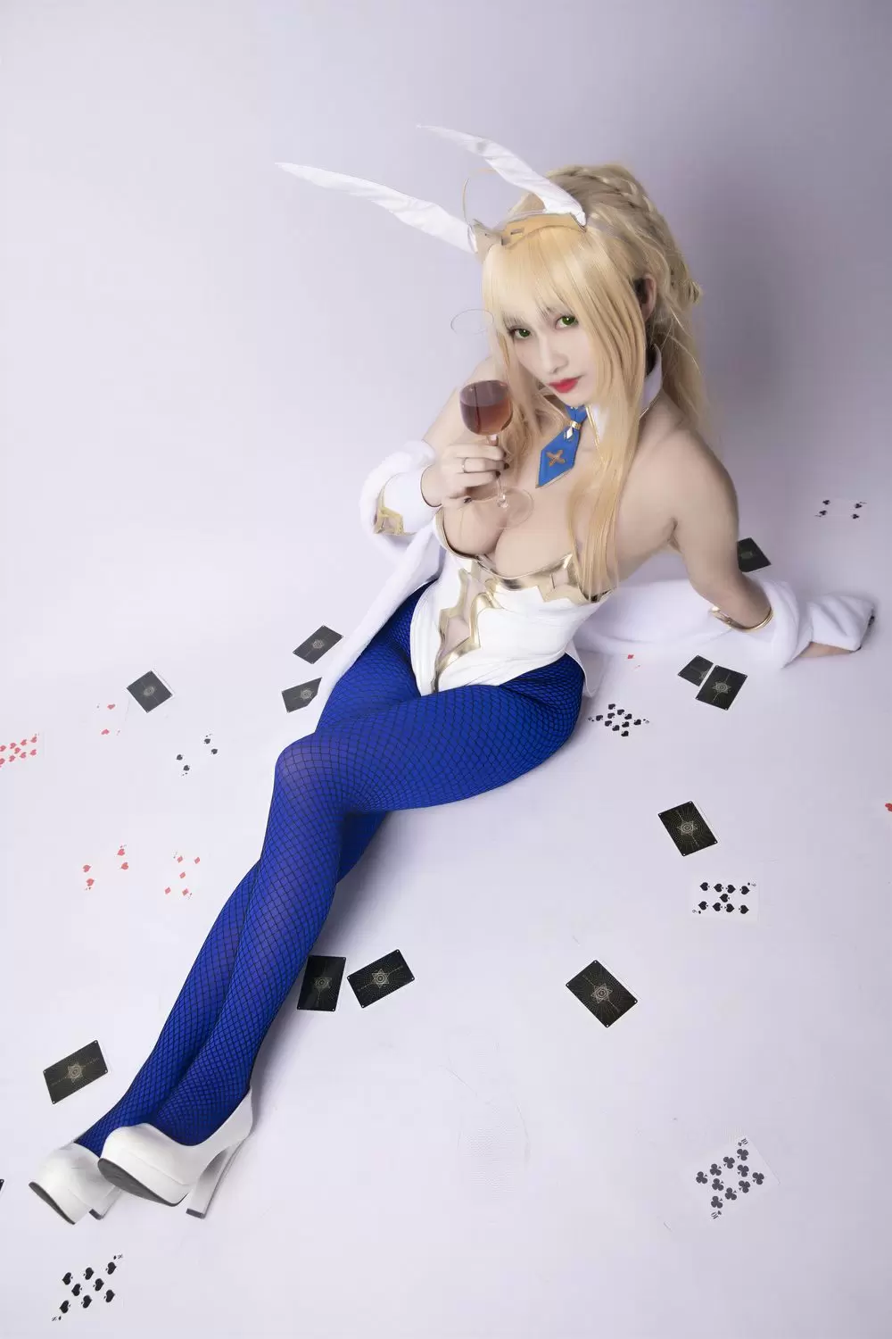 图片[6]-No.124 – FGO 阿尔托莉雅 狮子王兔女郎 [52P]-coswz-cos王者