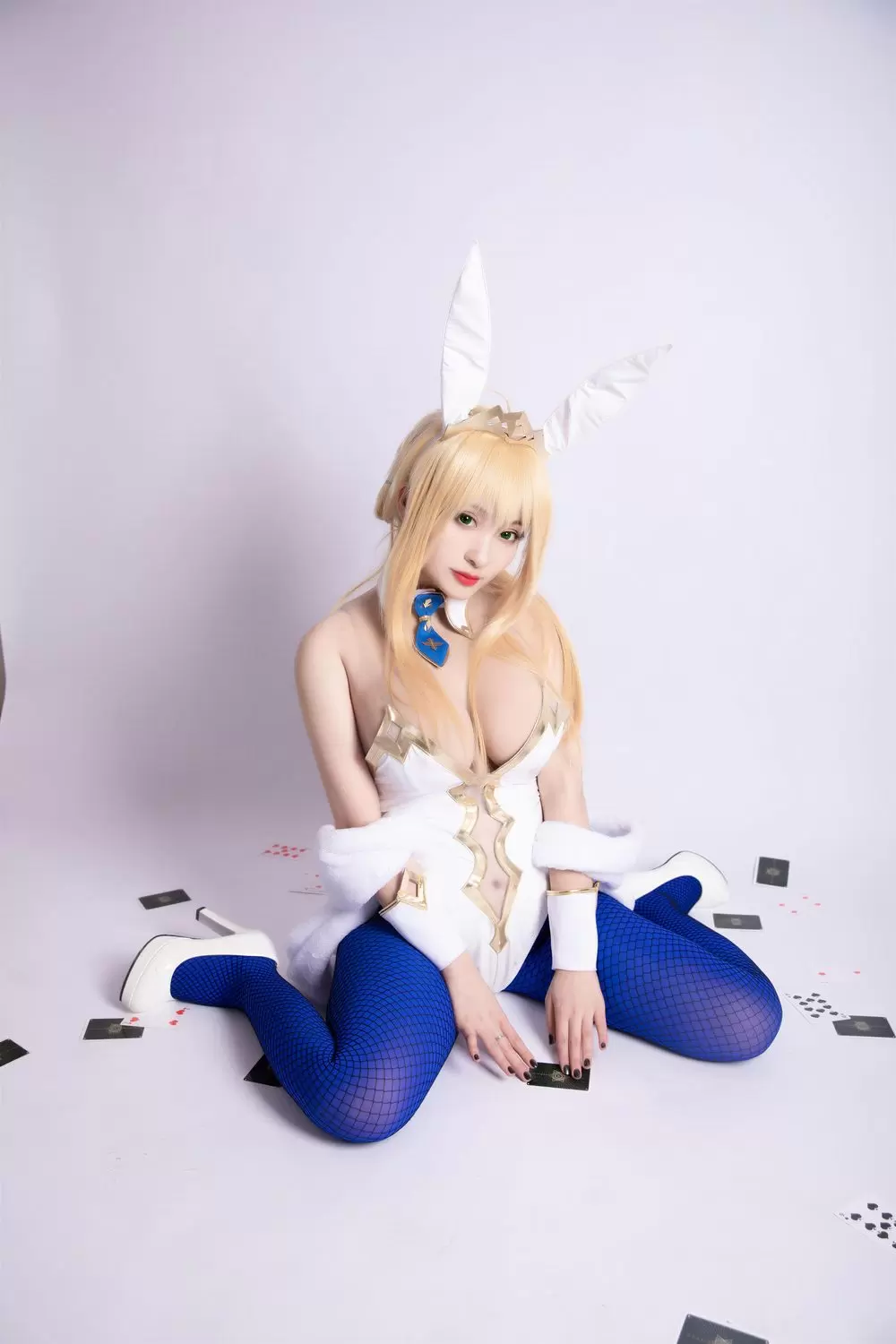 图片[2]-No.124 – FGO 阿尔托莉雅 狮子王兔女郎 [52P]-coswz-cos王者