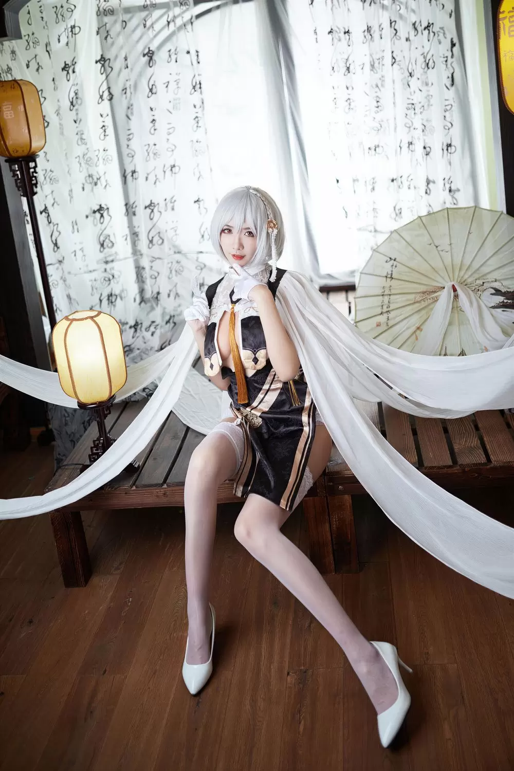 图片[1]-No.041 – 天狼星旗袍 [34P]-coswz-cos王者