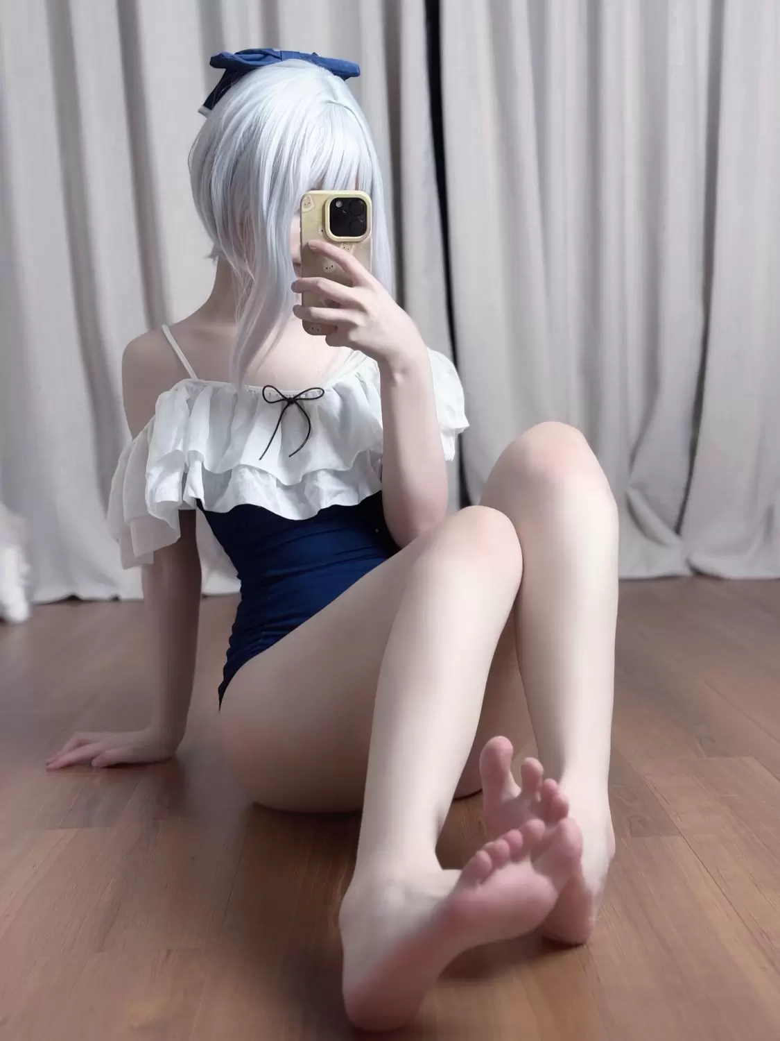 图片[1]-No.043 – 蔚蓝档案 月雪宫子 [34P]-coswz-cos王者