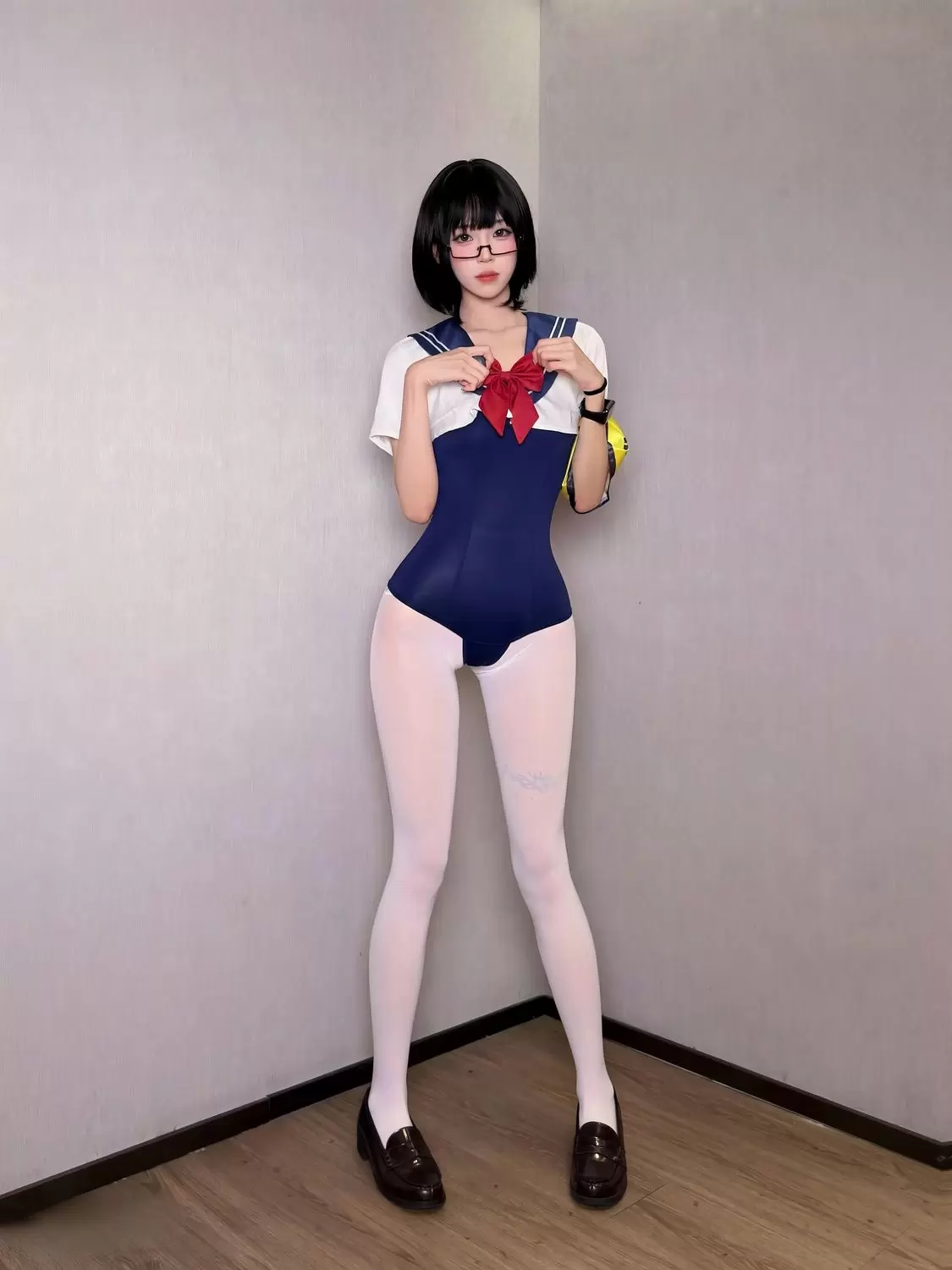 图片[2]-No.053 – 白丝风纪委员 [96P]-coswz-cos王者