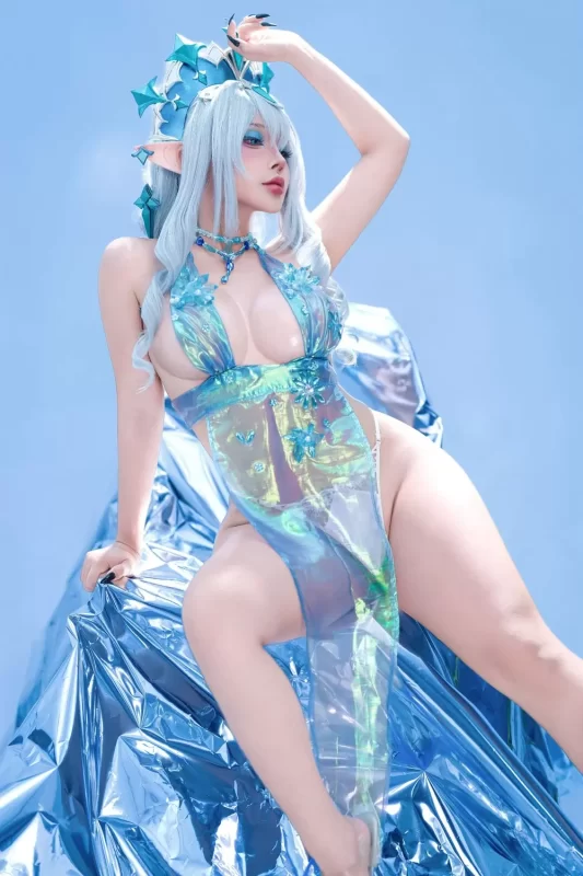 No.110 – Genshin Impact Tsaritsa Empress of Ice [99P 9V]-coswz-cos王者