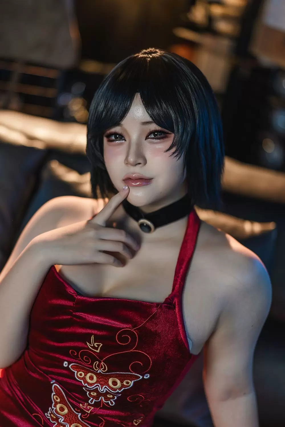 图片[1]-No.646 – 「喵喵lock」生化危机 艾达·王 [117P 1V]-coswz-cos王者